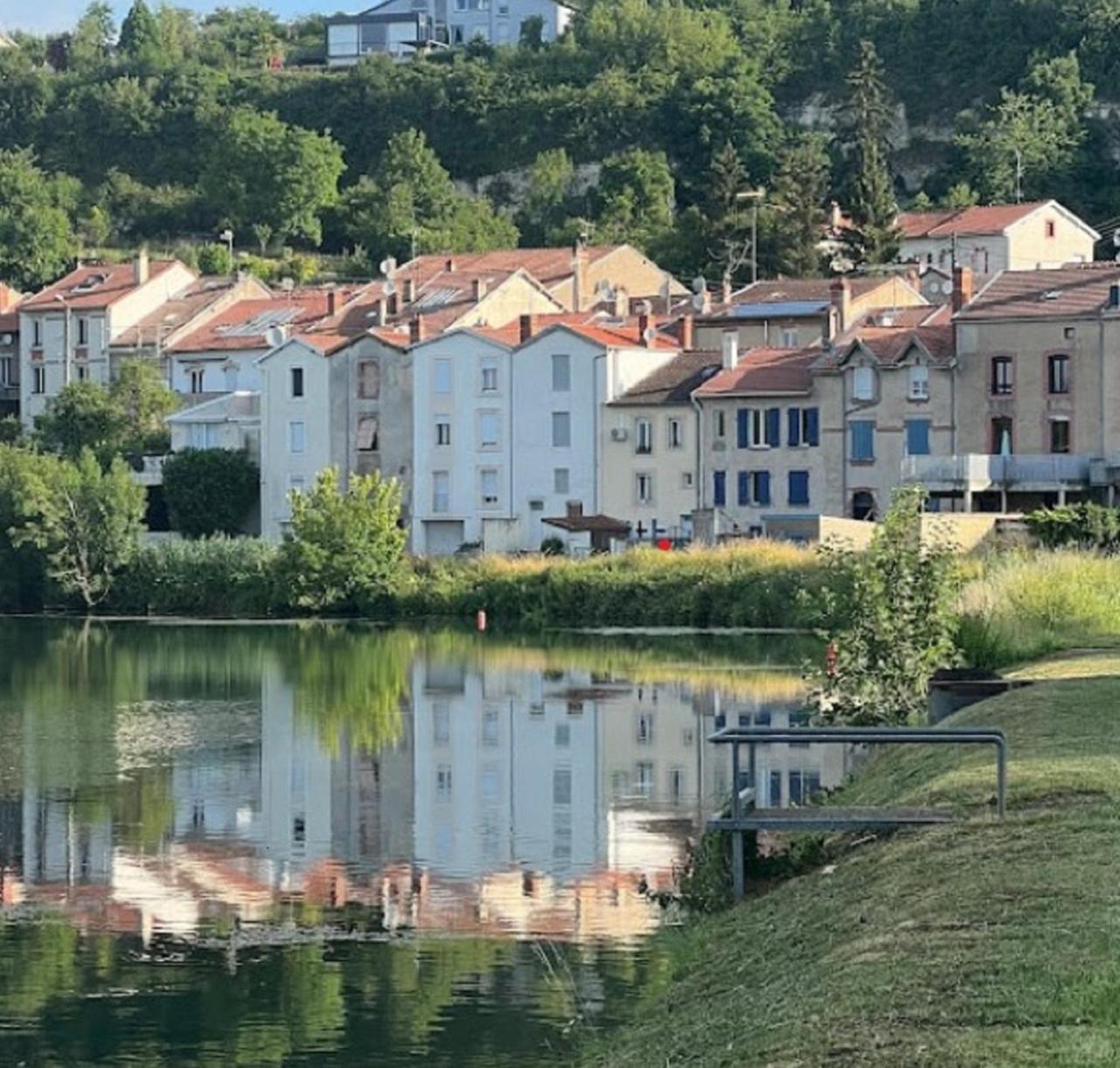 Belleville-Sur-Meuse Jolie, Cozy, Confortable Maison De Ville Au Calme A 5Min Du Centre De Verdun, Parking Devant La Maison מראה חיצוני תמונה